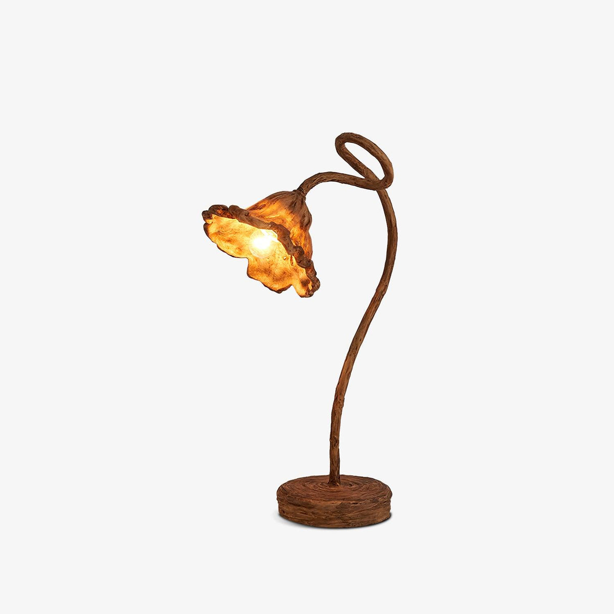 Candeeiro de mesa de resina Velanella