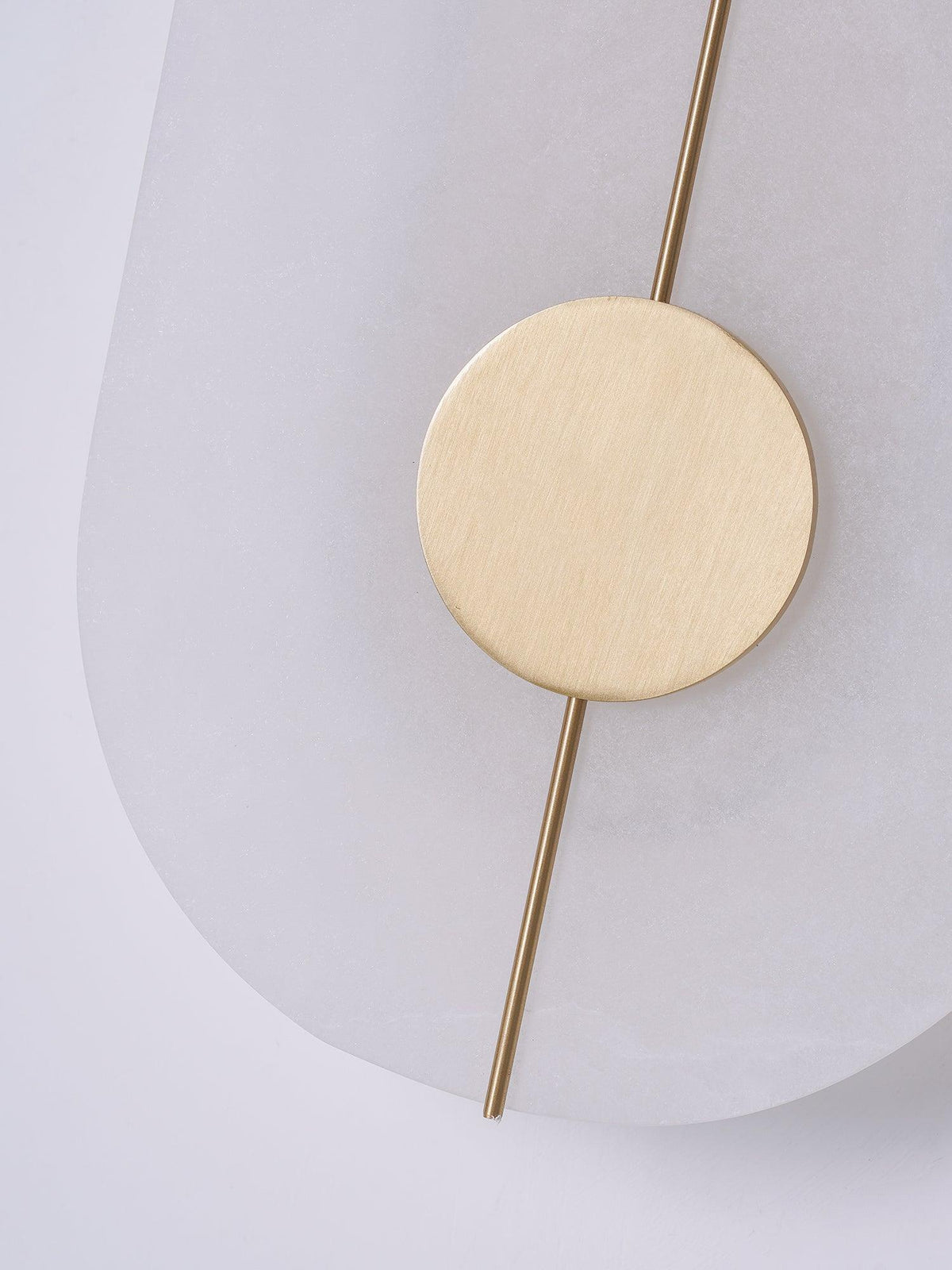 Candeeiro de parede minimalista de alabastro Citheira