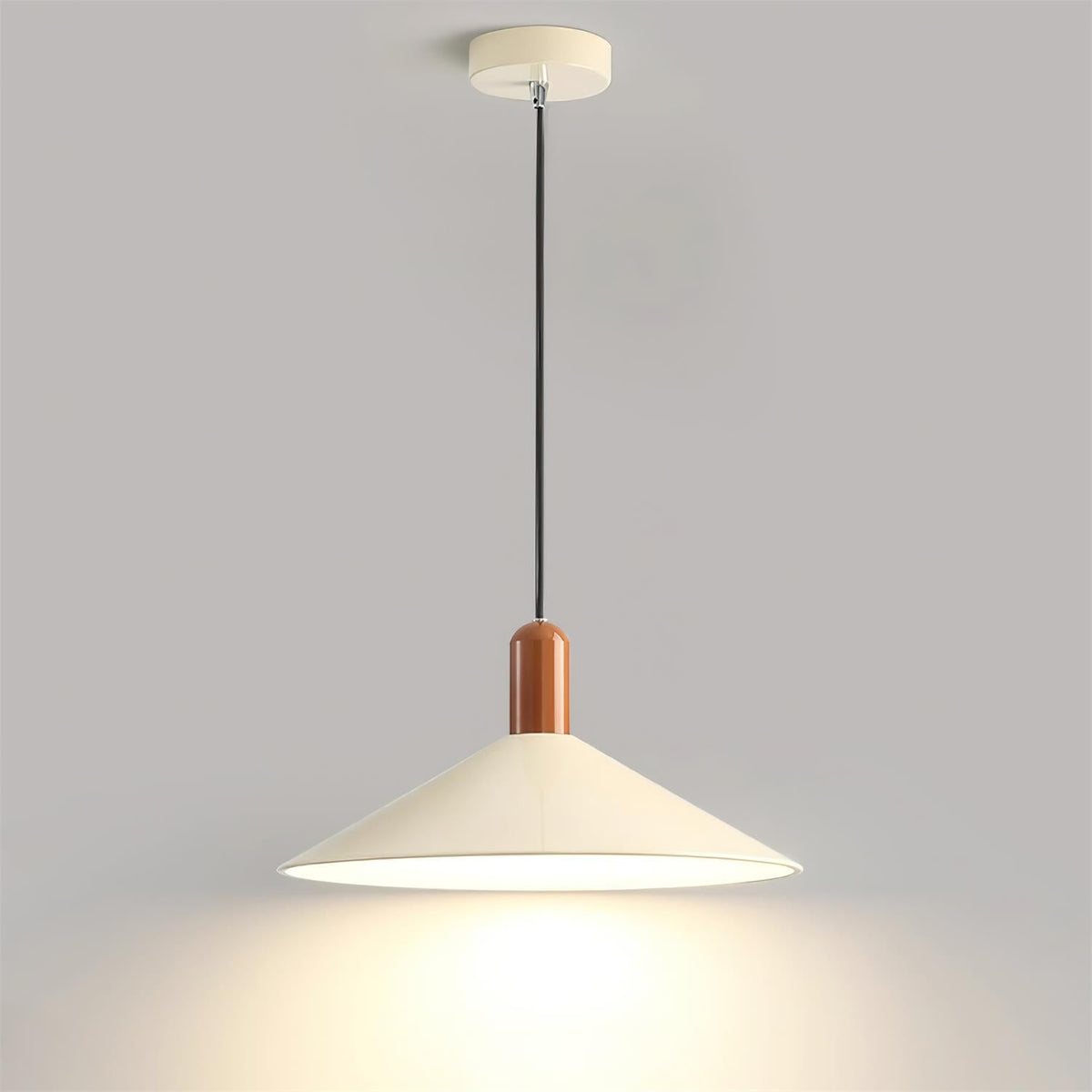 Pendel lampe LED Minimalistisk kegle Hængelampe til køkken og spisestue