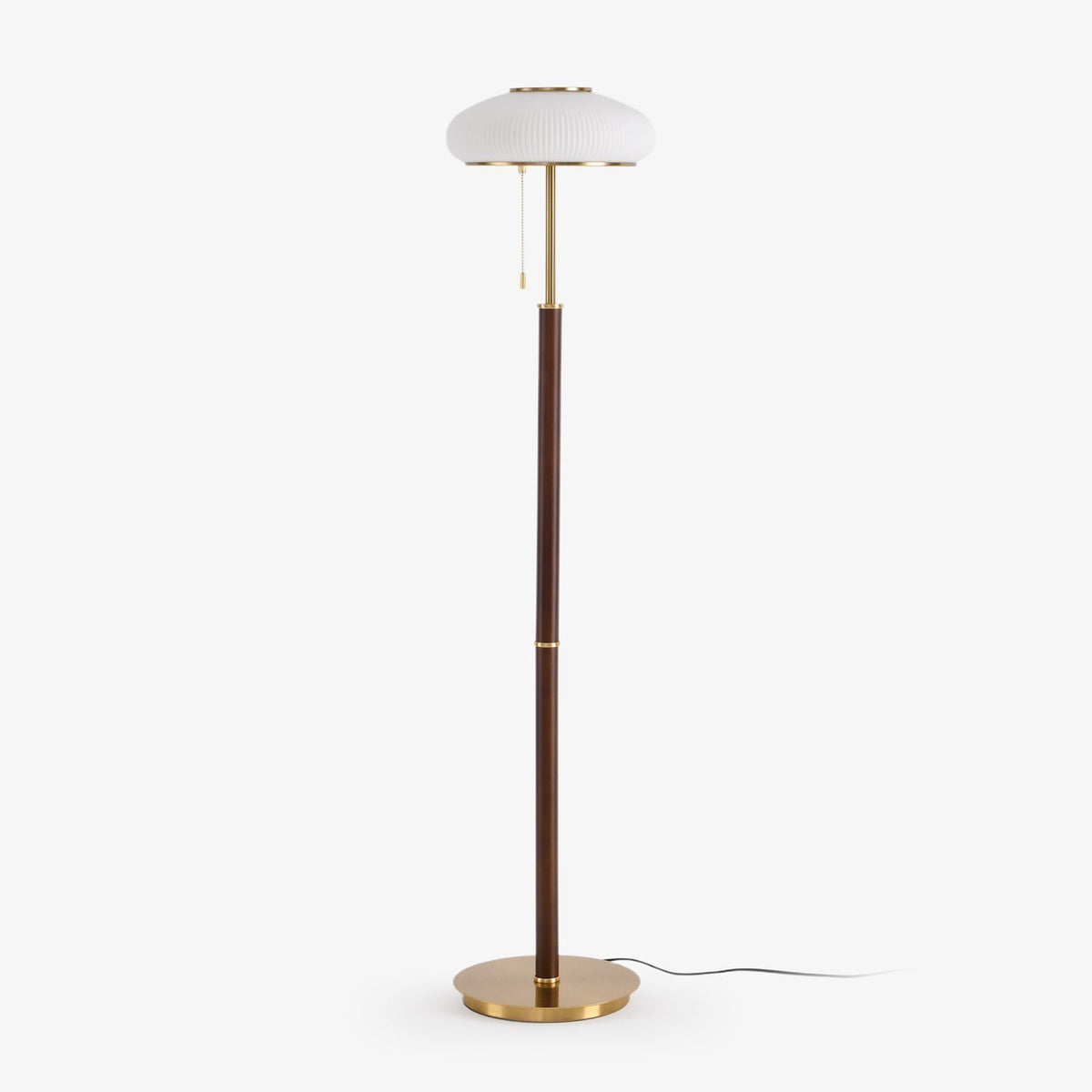 Lioralelia Vintage Glass Floor Lamp