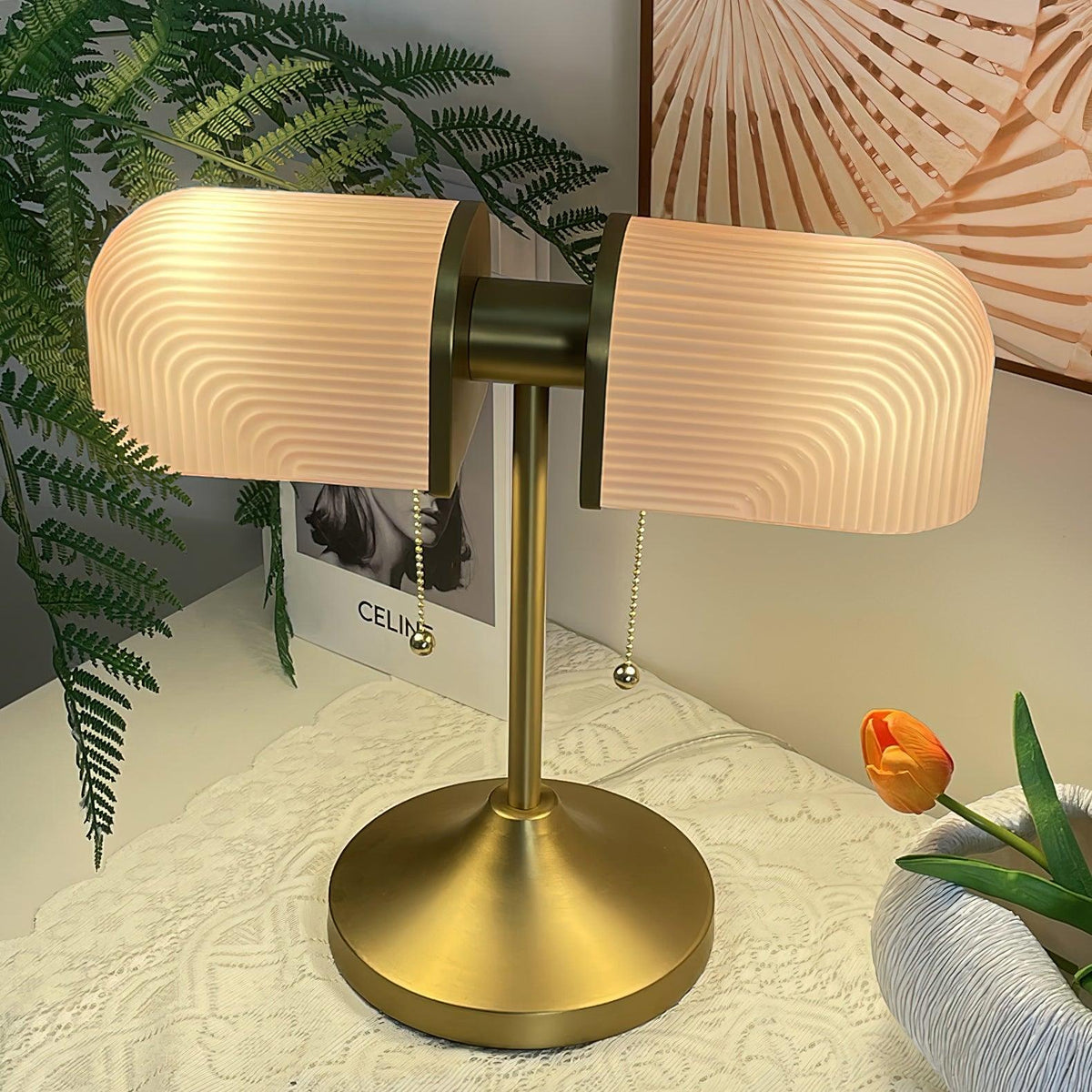 Gorven industriel bordlampe