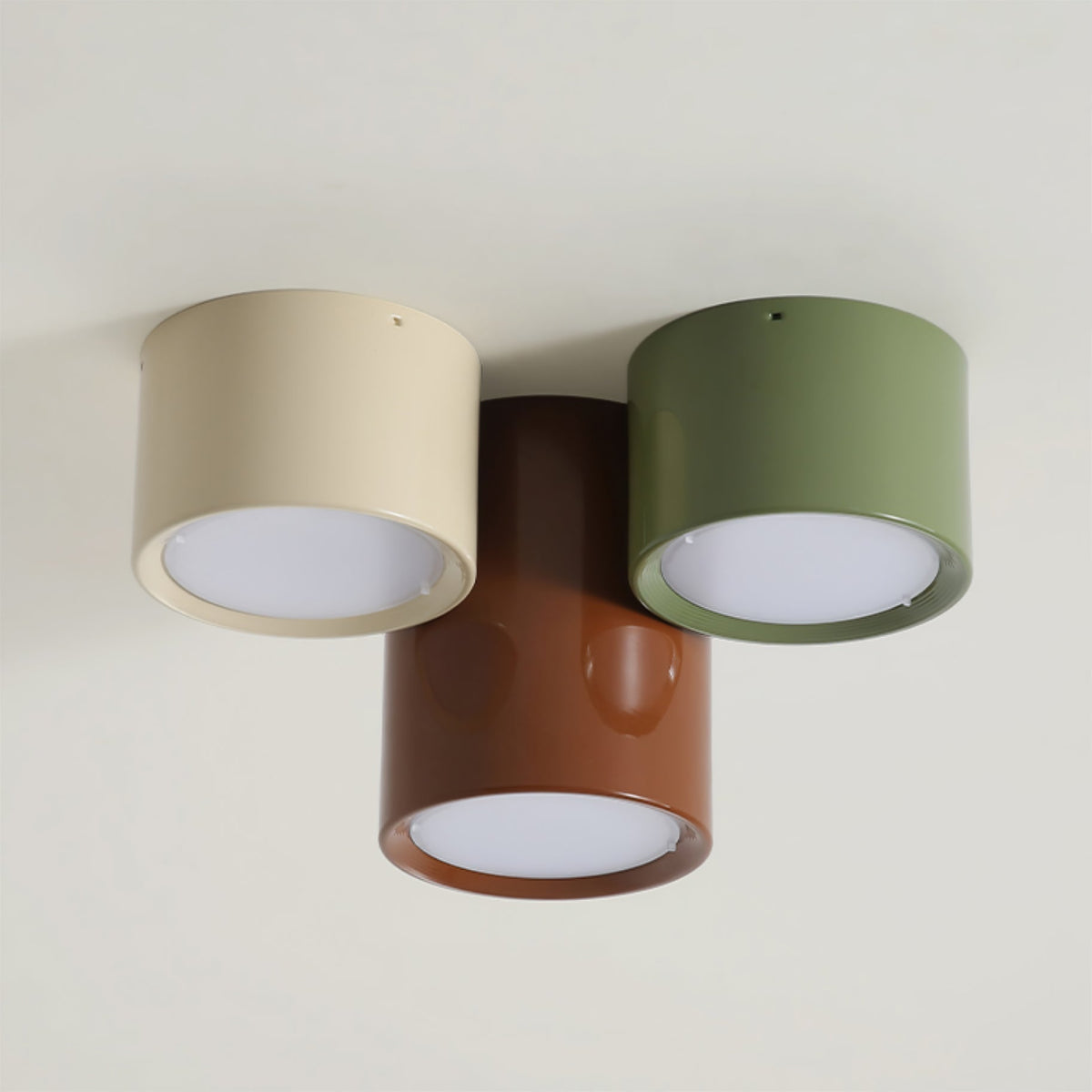 Puln samsett litrík loftljós