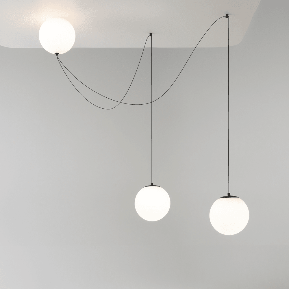 Asteris Noctis klotformad pendellampa
