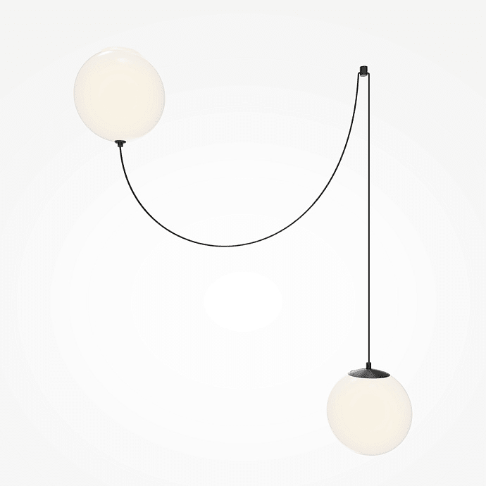 Asteris Noctis klotformad pendellampa
