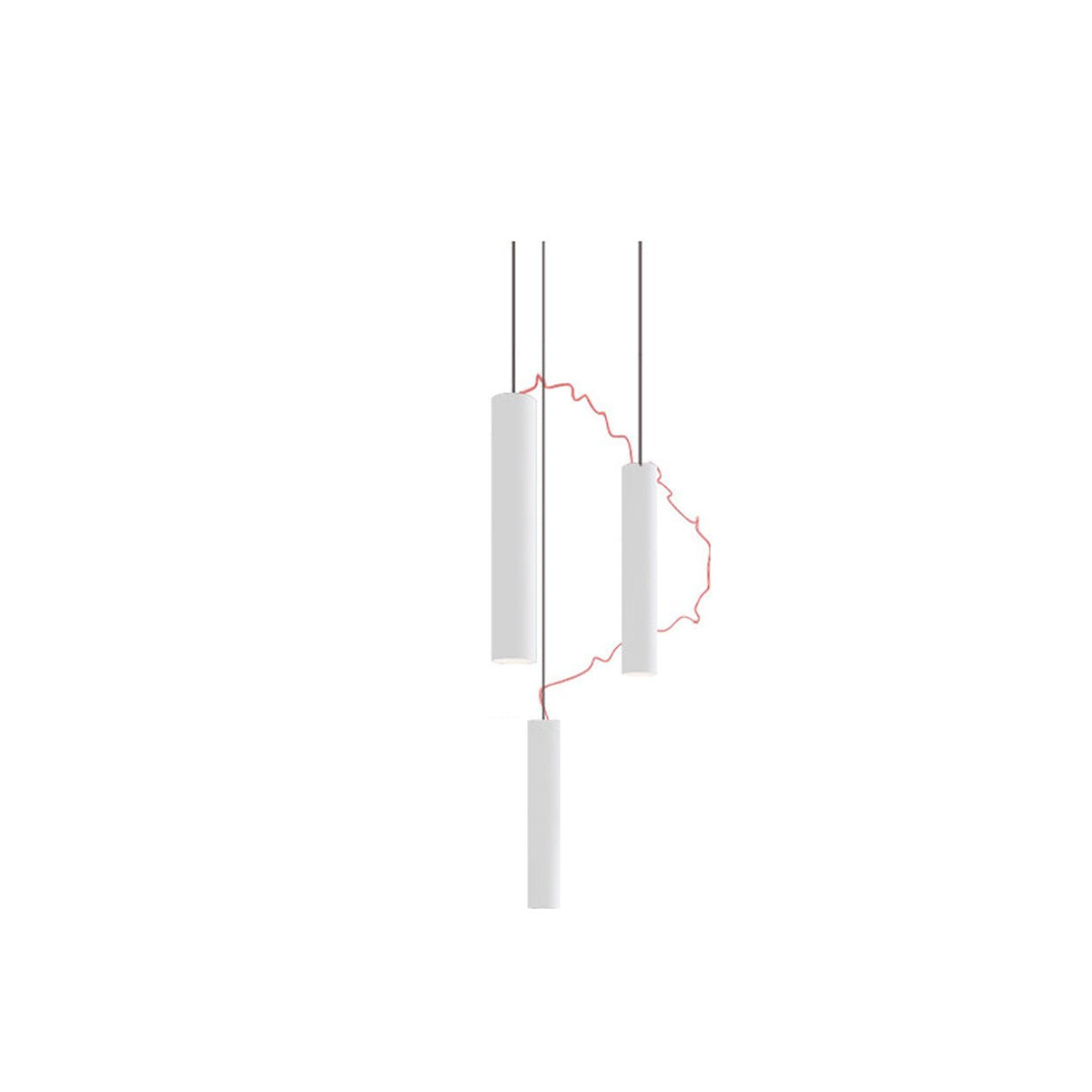 Lumuora klyngependel med LED