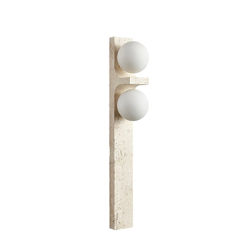 Eirikuvys Organisk Modern Minimalistisk Vägglampa i travertin