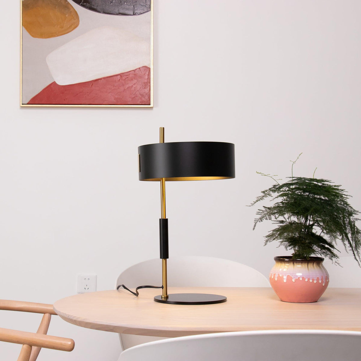 Zenith minimalistisk bordlampe