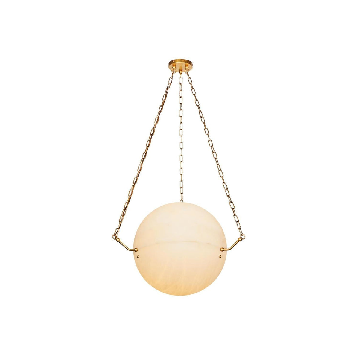 Himinuvys moderne minimalistiske pendellampe i alabast