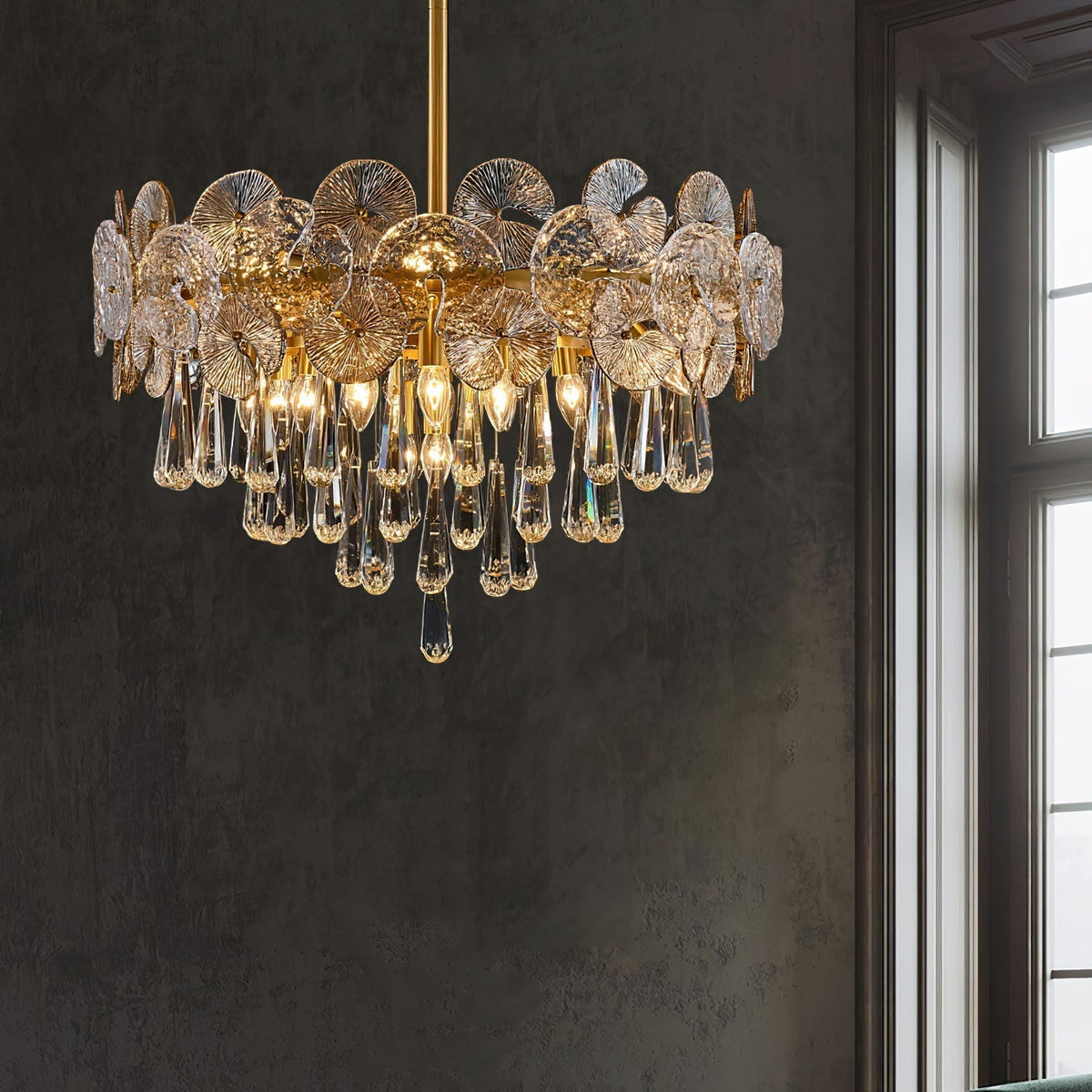 Caeluvyo postmoderne luksuriøs elegant krystal lysekrone
