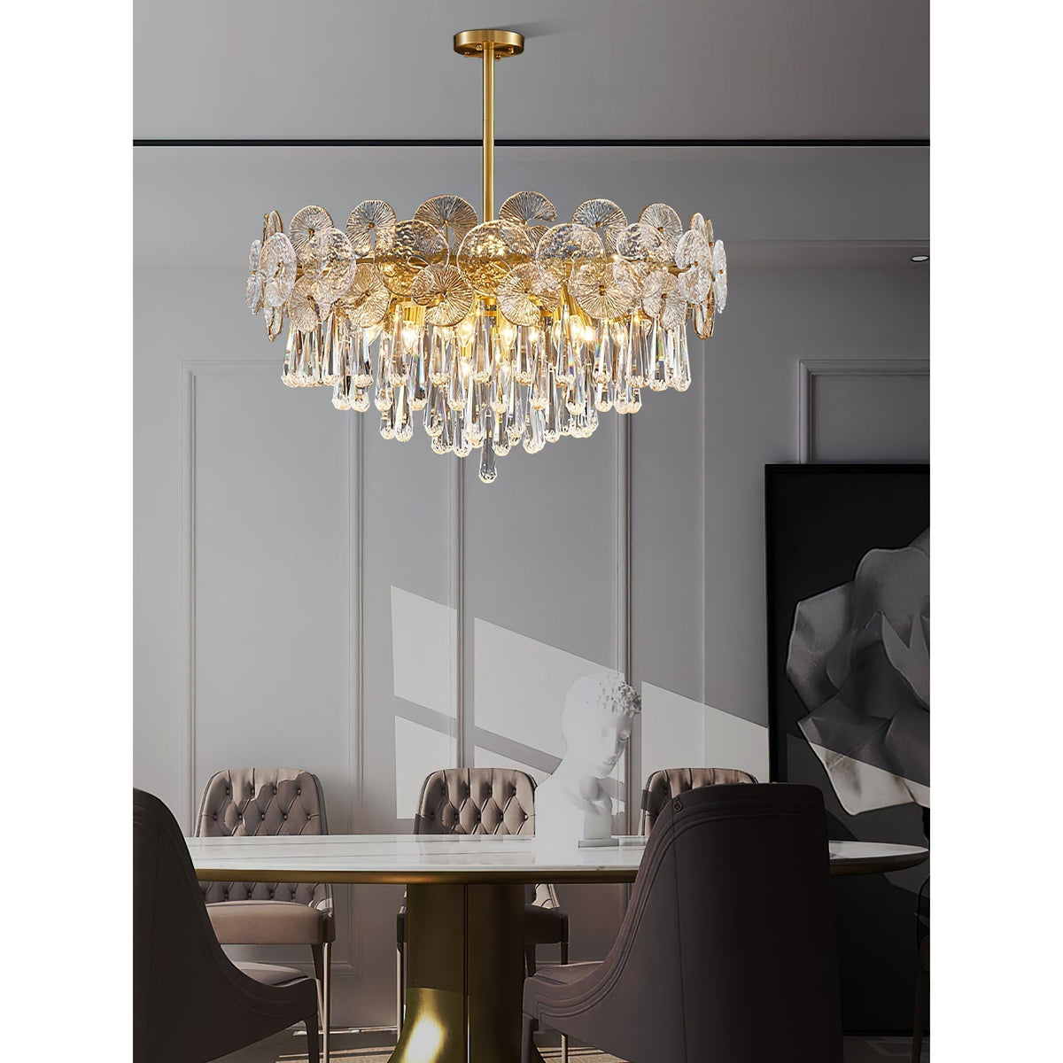 Caeluvyo postmoderne luksuriøs elegant krystal lysekrone