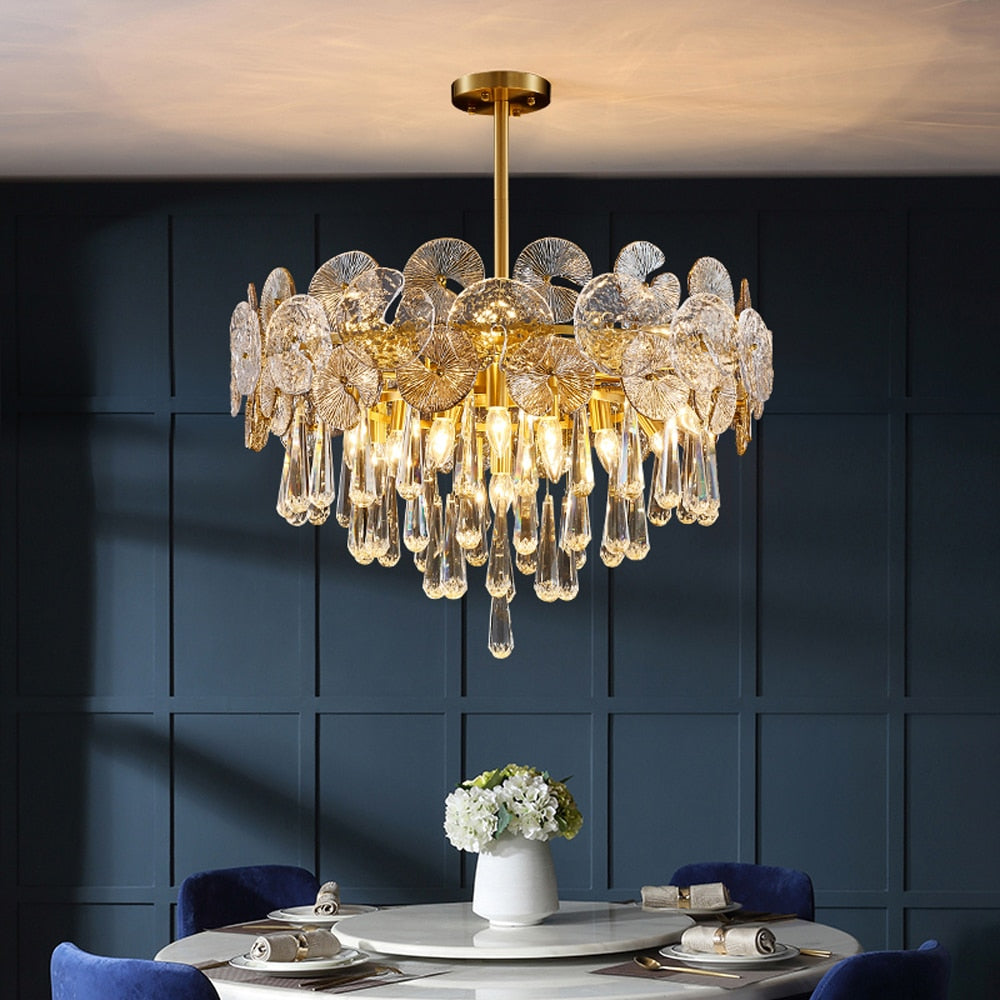 Caeluvyo postmoderne luksuriøs elegant krystal lysekrone