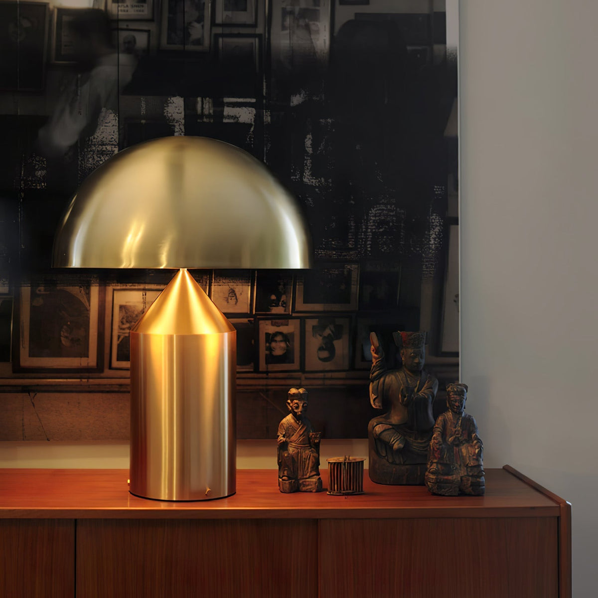 Selisina industriell minimalistisk bordslampa