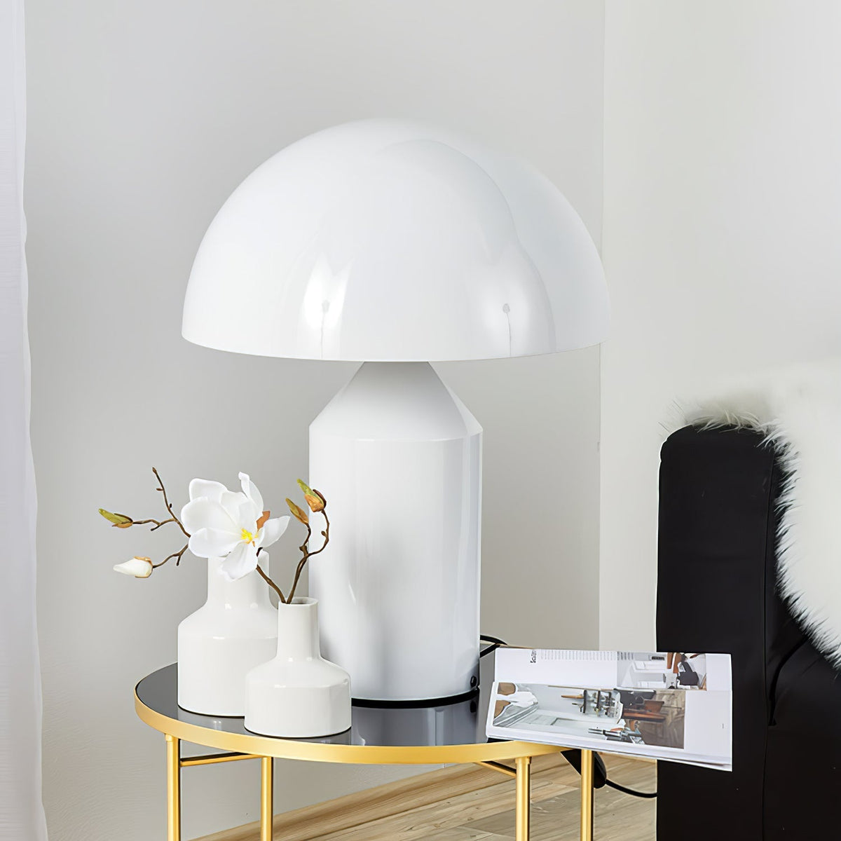Selisina industriell minimalistisk bordslampa