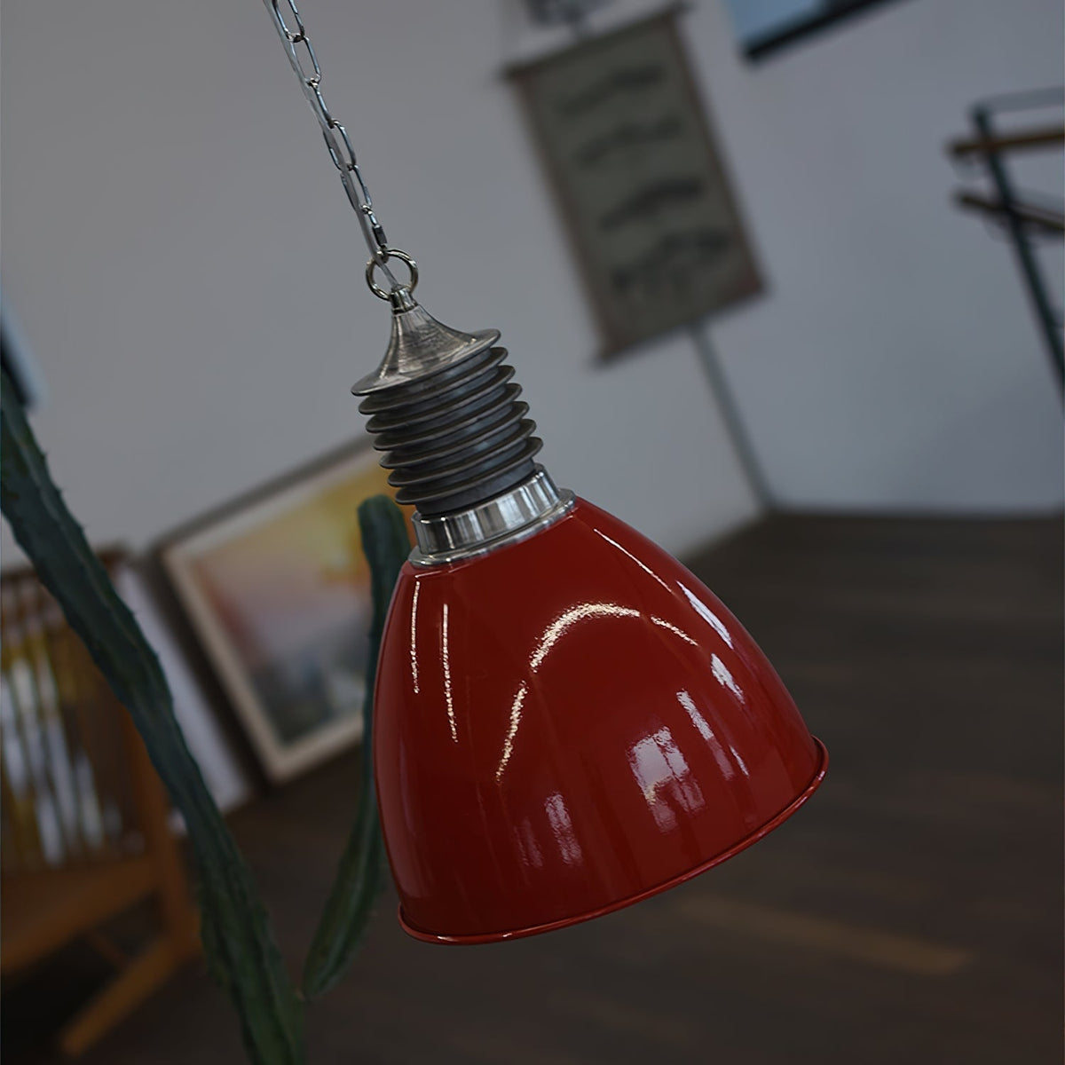 Kvennuvys moderne minimalistisk pendellampe i metal