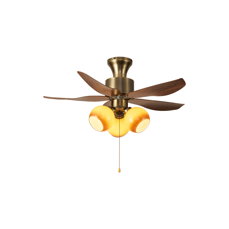 Lysandre loftventilator med lys