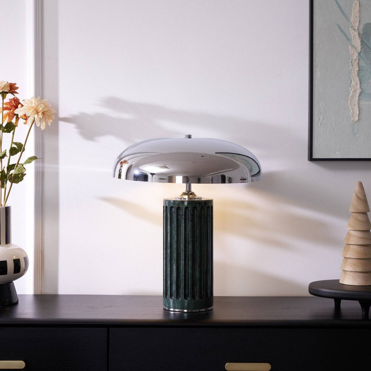 Zenith moderne marmorbordlampe
