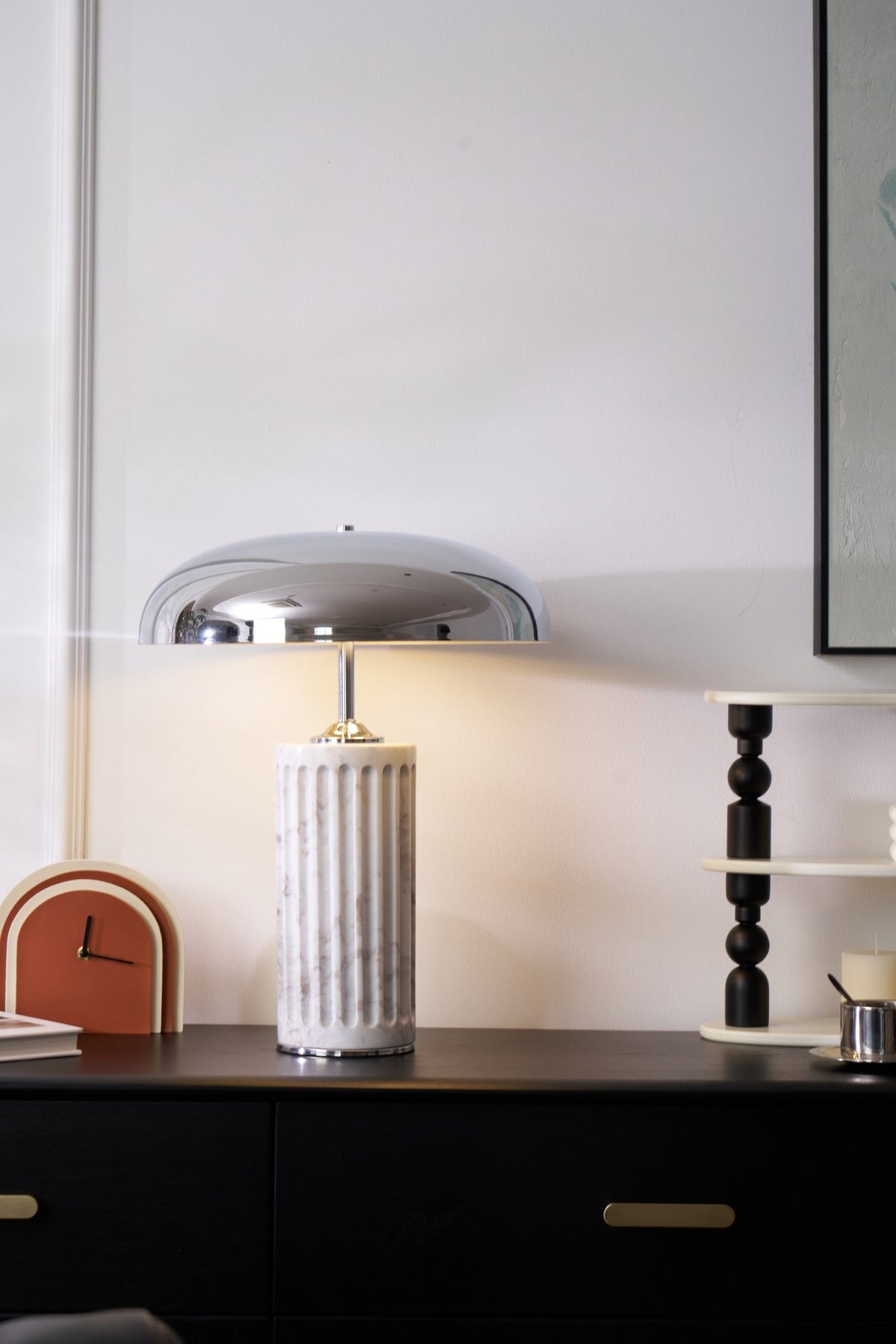 Zenith moderne marmorbordlampe