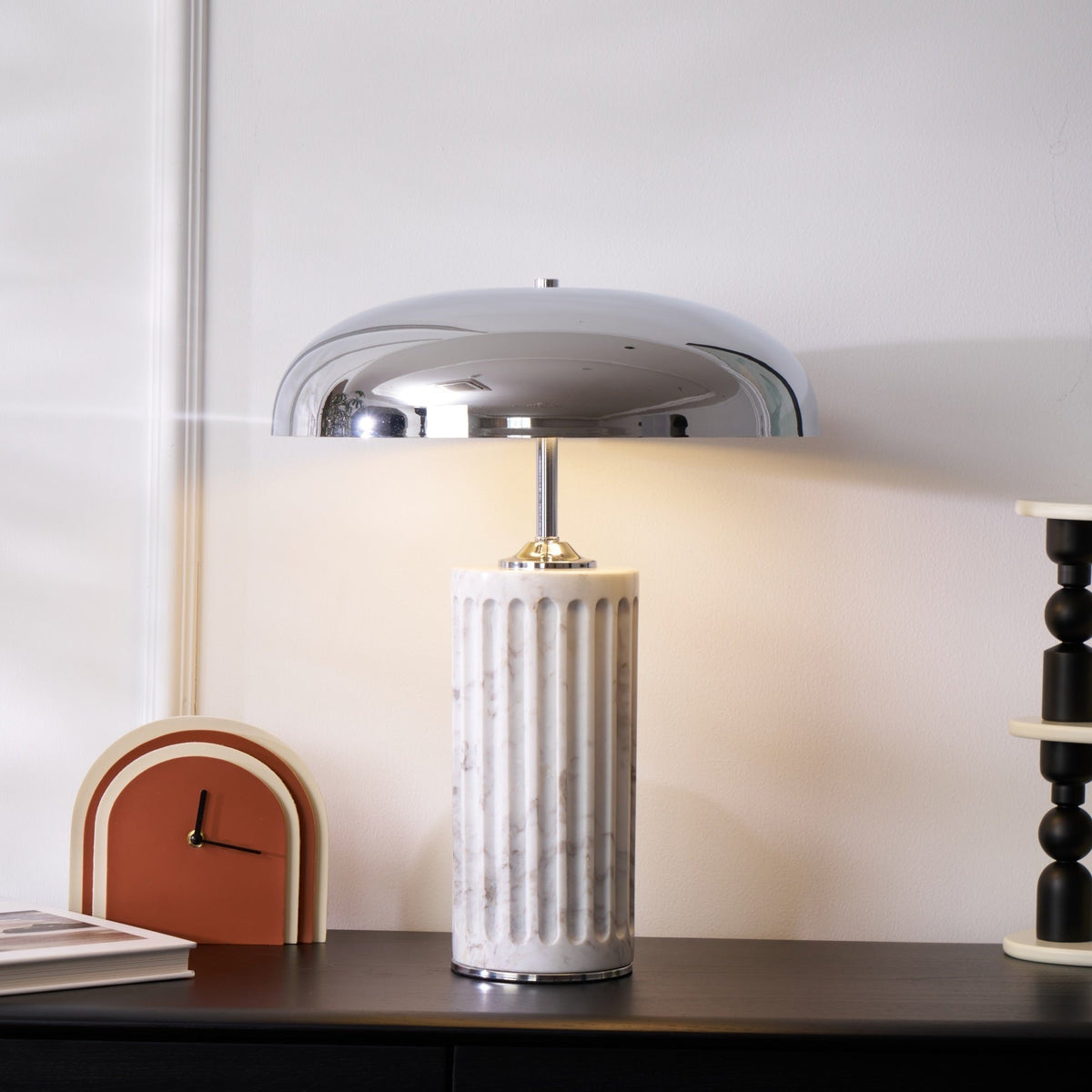 Zenith moderne marmorbordlampe