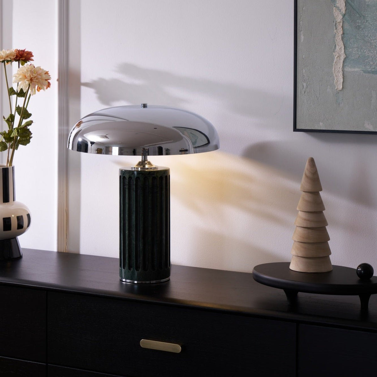 Zenith moderne marmorbordlampe
