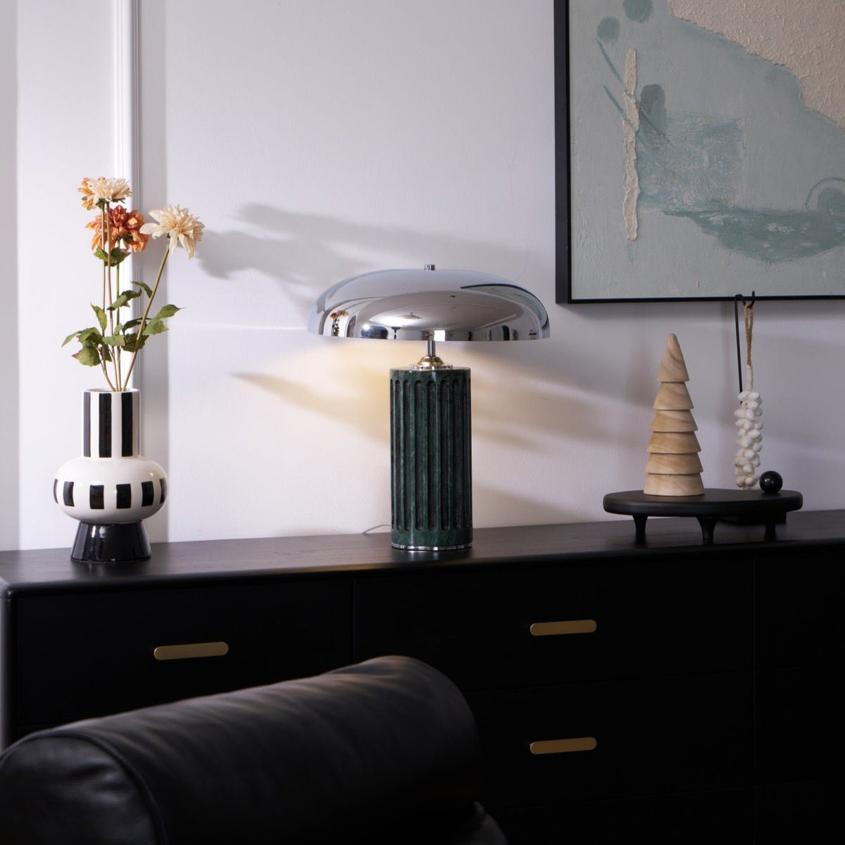 Zenith moderne marmorbordlampe