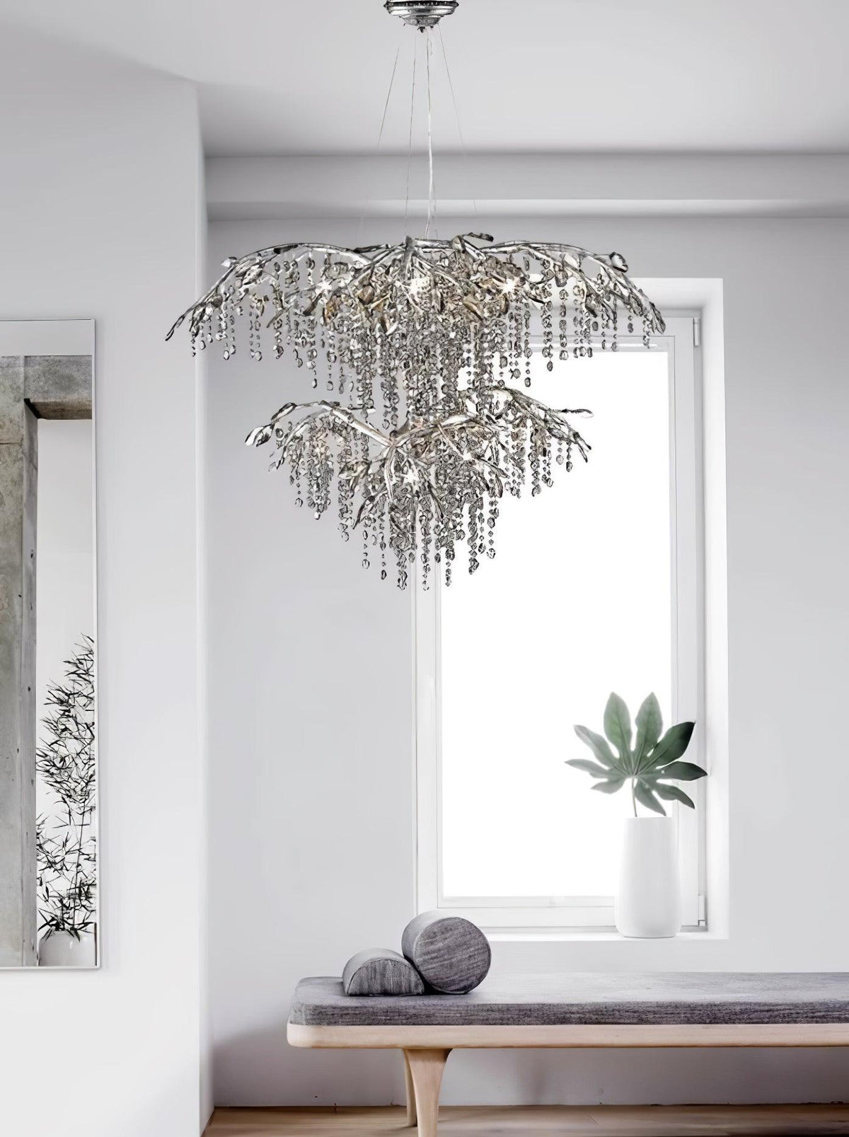 Candeeiro de lustre em cristal Luxiiel, de luxo pós-moderno, Crepúsculo