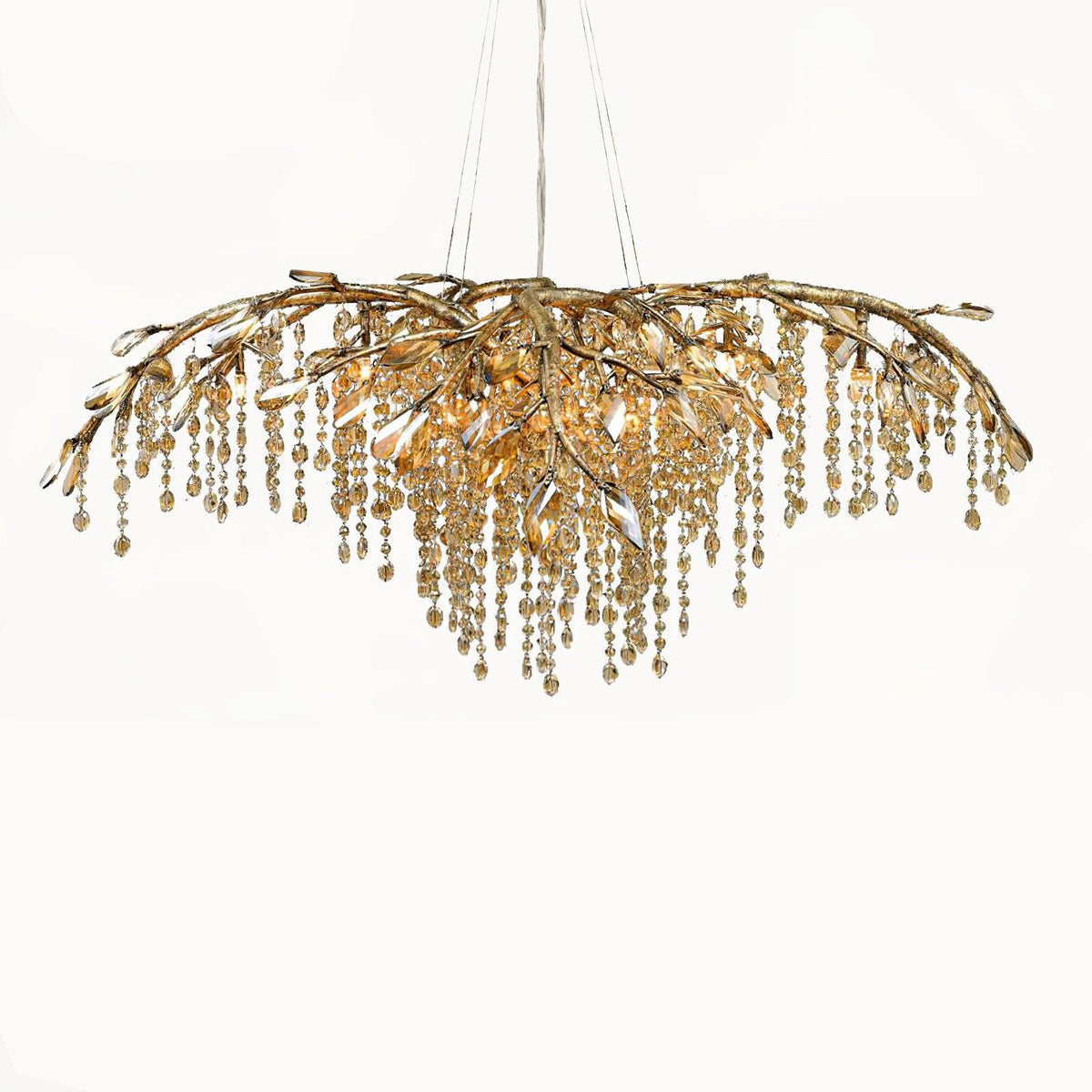 Candeeiro de lustre em cristal Luxiiel, de luxo pós-moderno, Crepúsculo