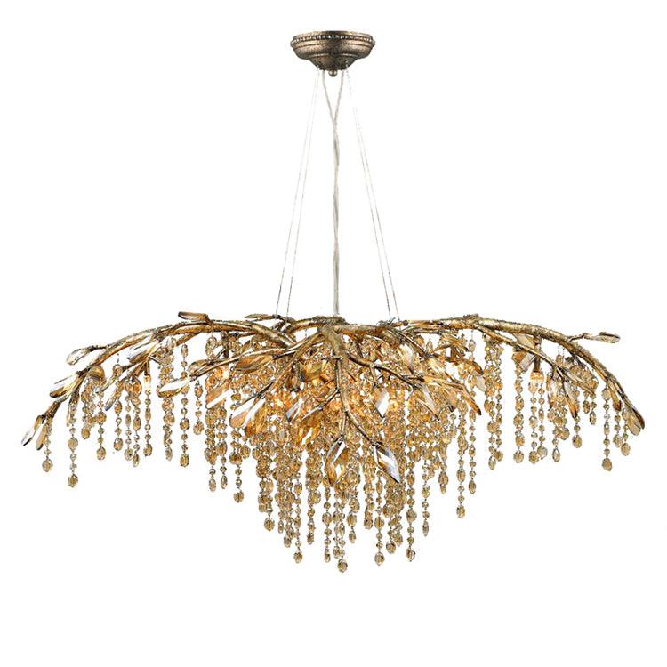 Candeeiro de lustre em cristal Luxiiel, de luxo pós-moderno, Crepúsculo