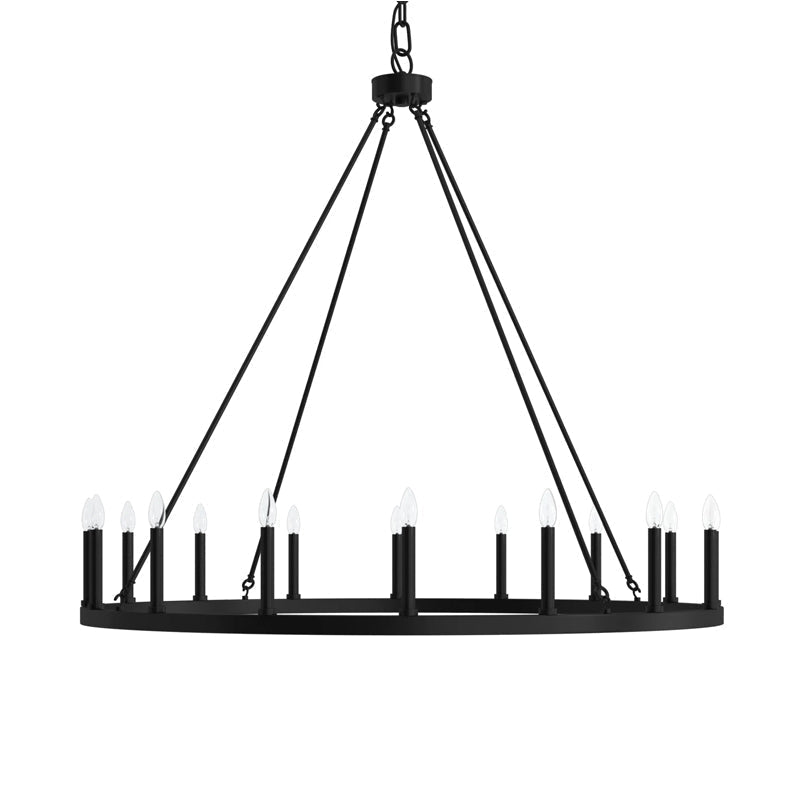 Mjolkuvyo modern minimalistisk takkrona i metall