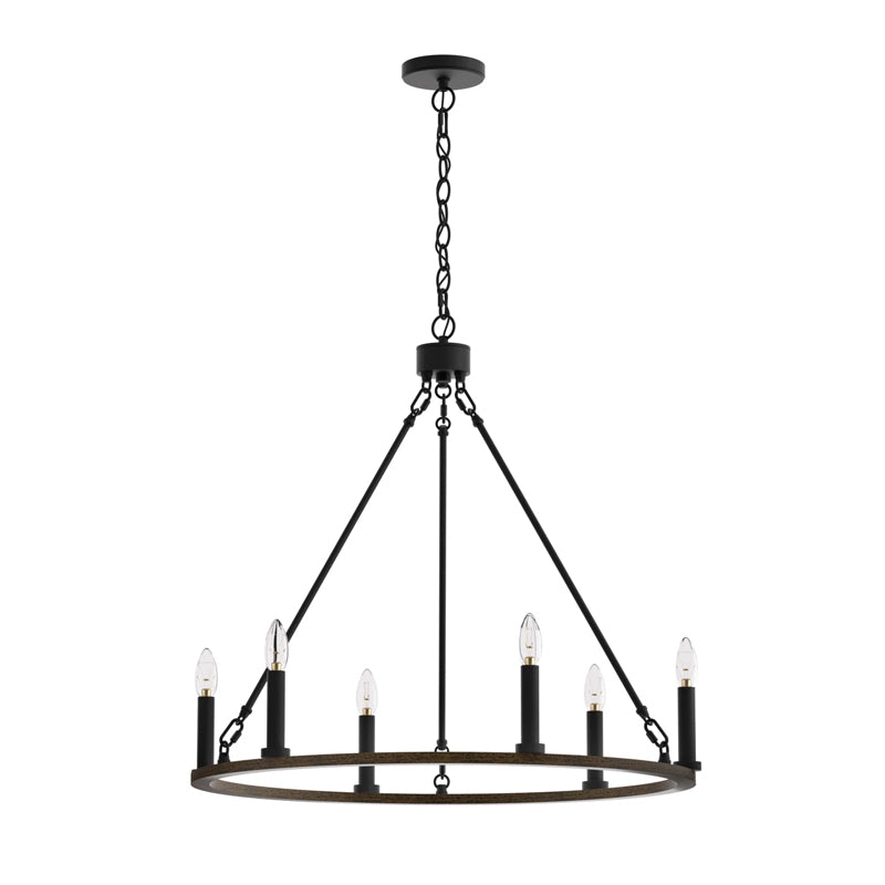 Mjolkuvyo modern minimalistisk takkrona i metall