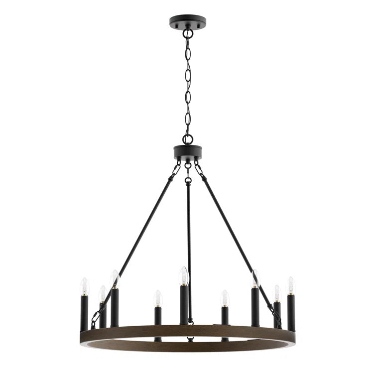Mjolkuvyo modern minimalistisk takkrona i metall