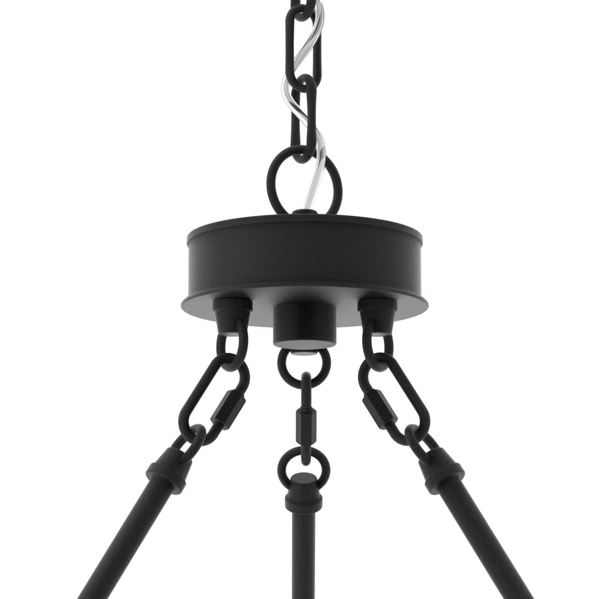 Mjolkuvyo modern minimalistisk takkrona i metall