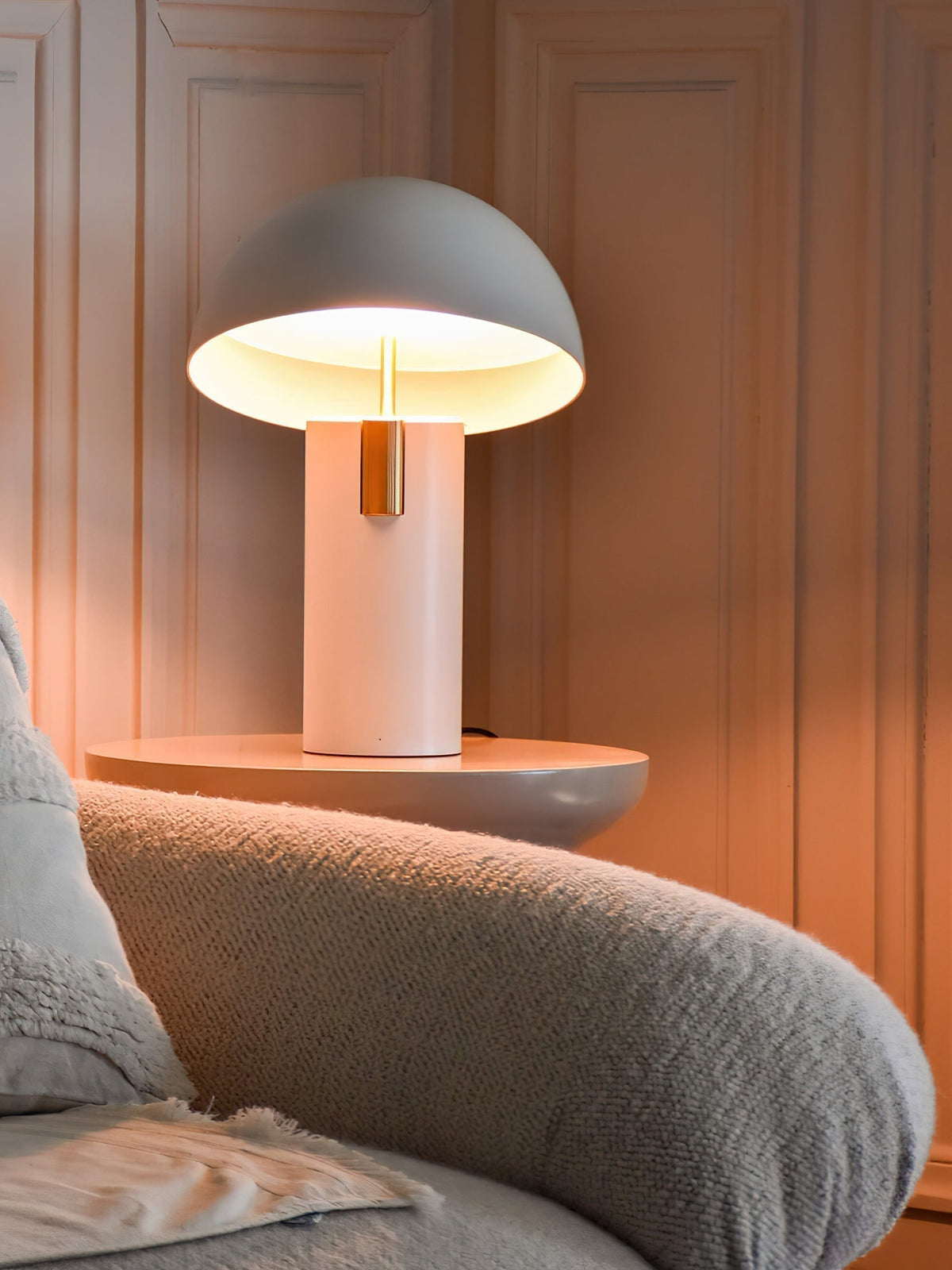 Veroca industriel bordlampe i stål
