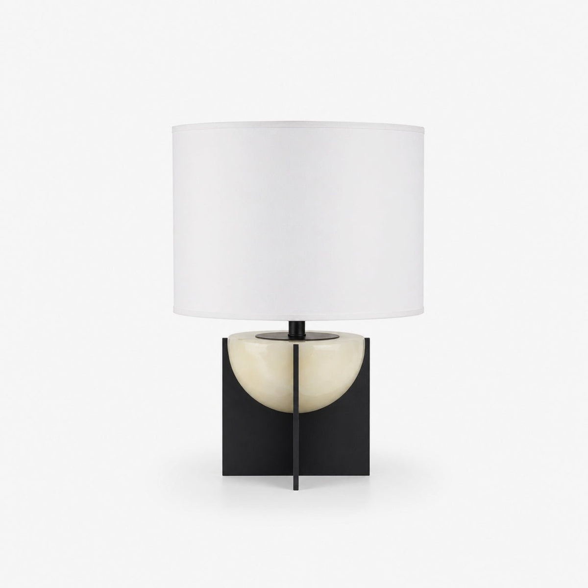 Corvielle-bordlampe i alabast