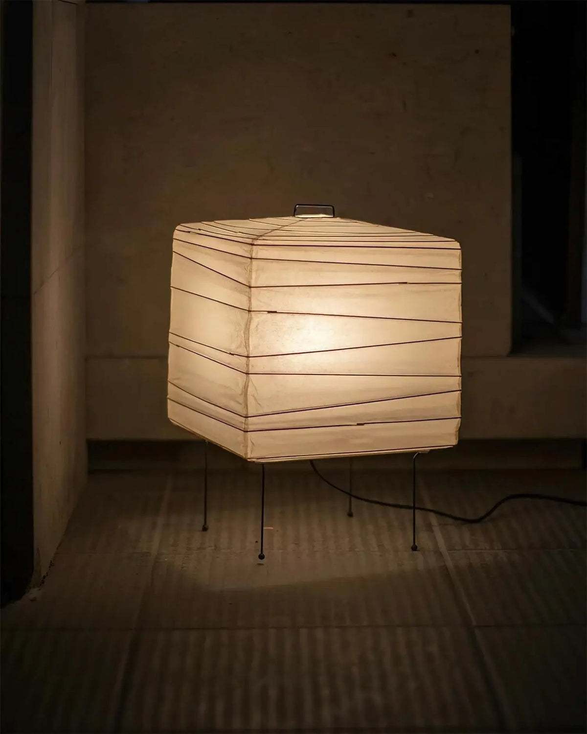 Mith orientalsk bordlampe i papir