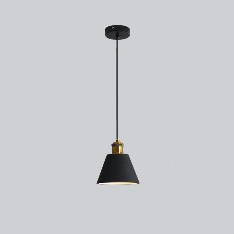 Candeeiro suspenso Aria minimalista art déco, monocromático