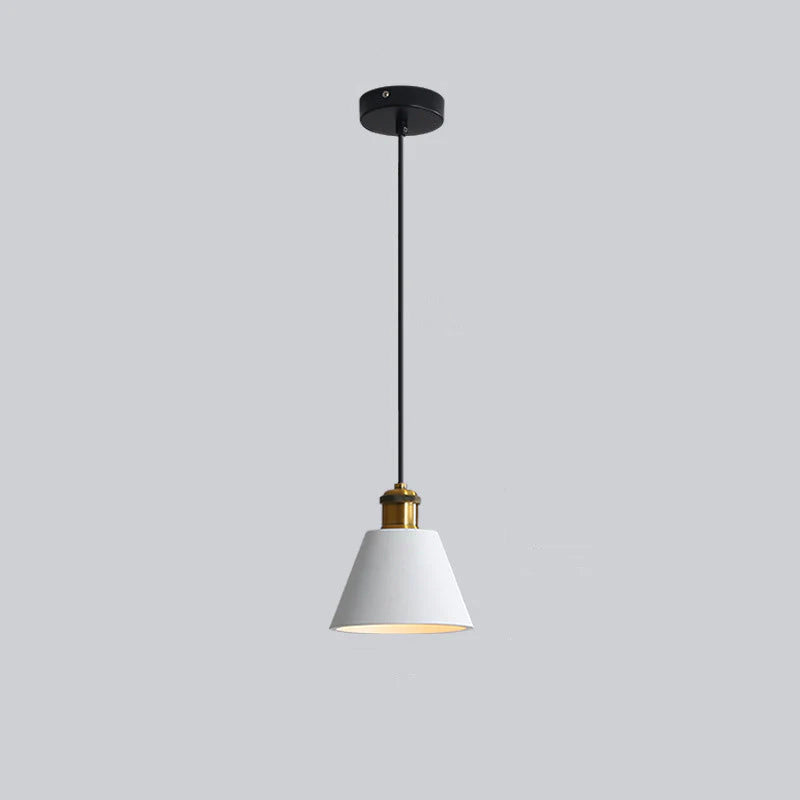 Candeeiro suspenso Aria minimalista art déco, monocromático