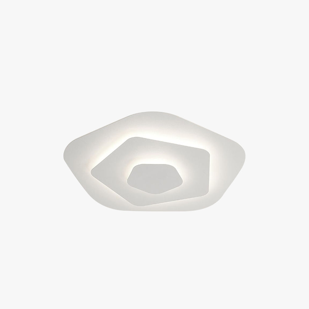 Marvion Ceiling Light White Floral Contemporary