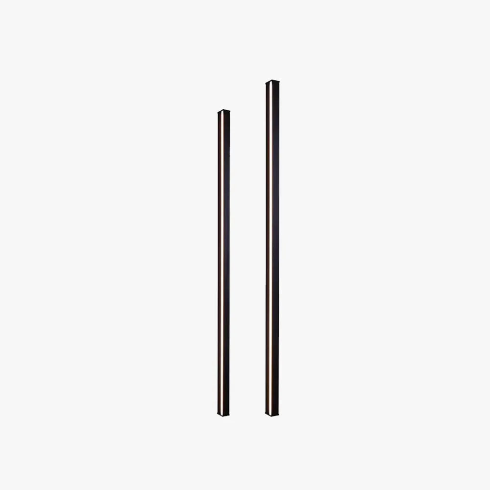 Candeeiro de parede Arveno, minimalista, linear, dourado/preto/branco