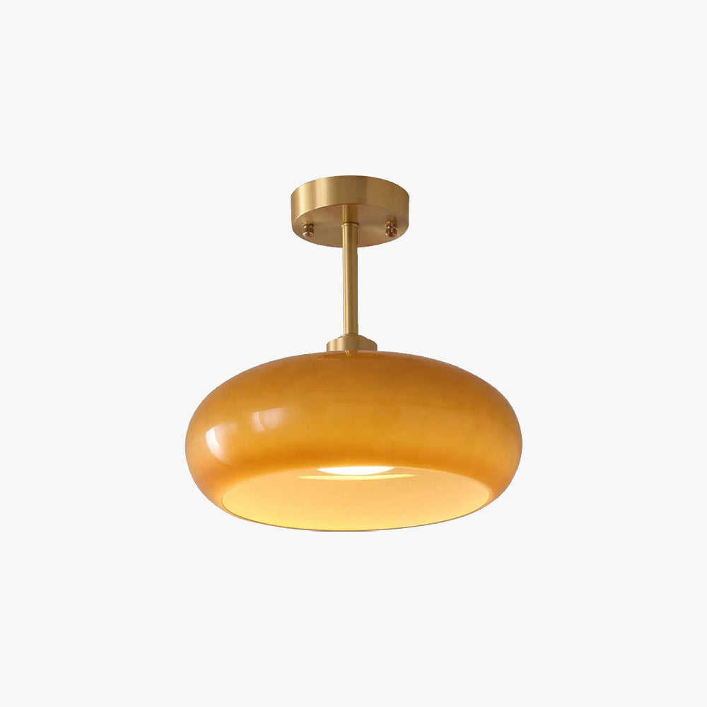 Vensia Ceiling Light Glass Flush Mount