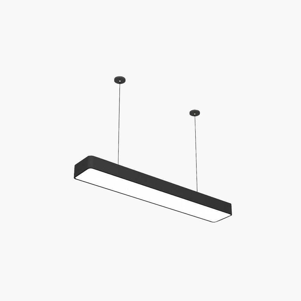 Soreva pendellampe minimalistisk rektangulær LED sort