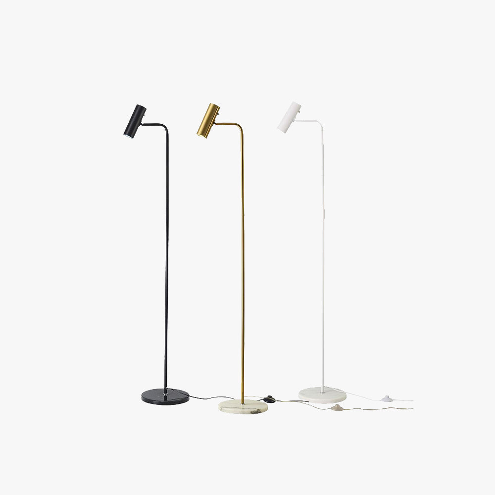 Freja lodret moderne/minimalistisk gulvlampe, metal, flere farver, soveværelse