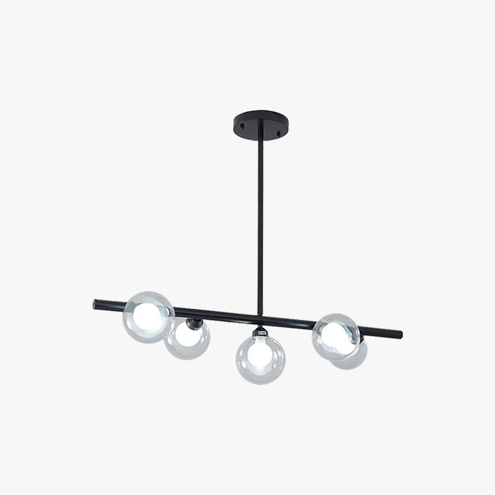 Lumirel Pendant Light Linear Bubble Glass