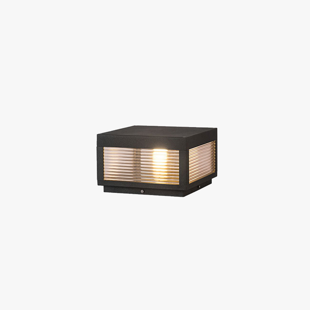 Candeeiro exterior Lenorae de poste, vintage, LED