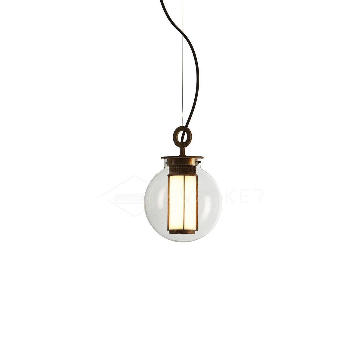 Candeeiro pendente em vidro moderno e minimalista para toda a família Uphaos