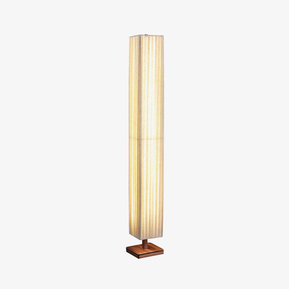 Vesolyre japandi-golvlampa i tyg