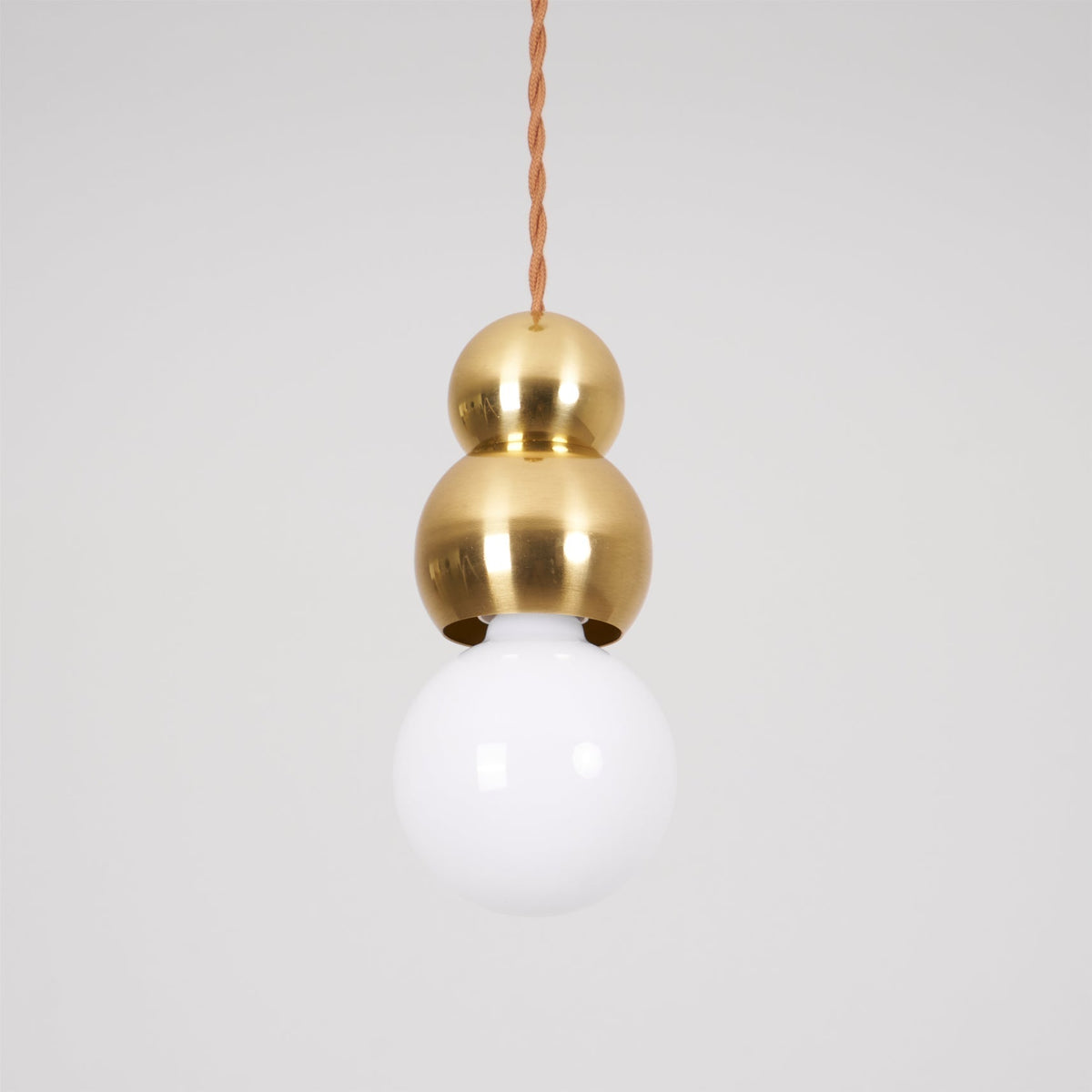 Moderne glaspendellampe Bubbly