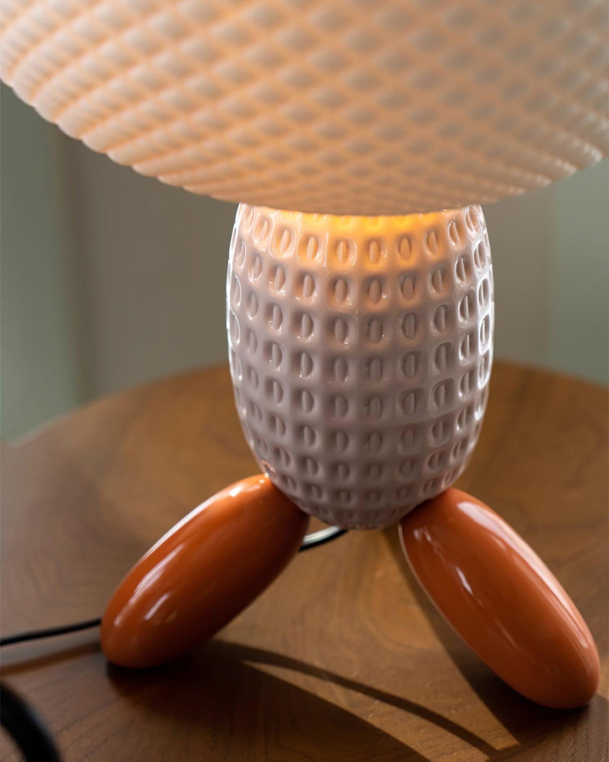 Eirarielle moderne bordlampe i glas