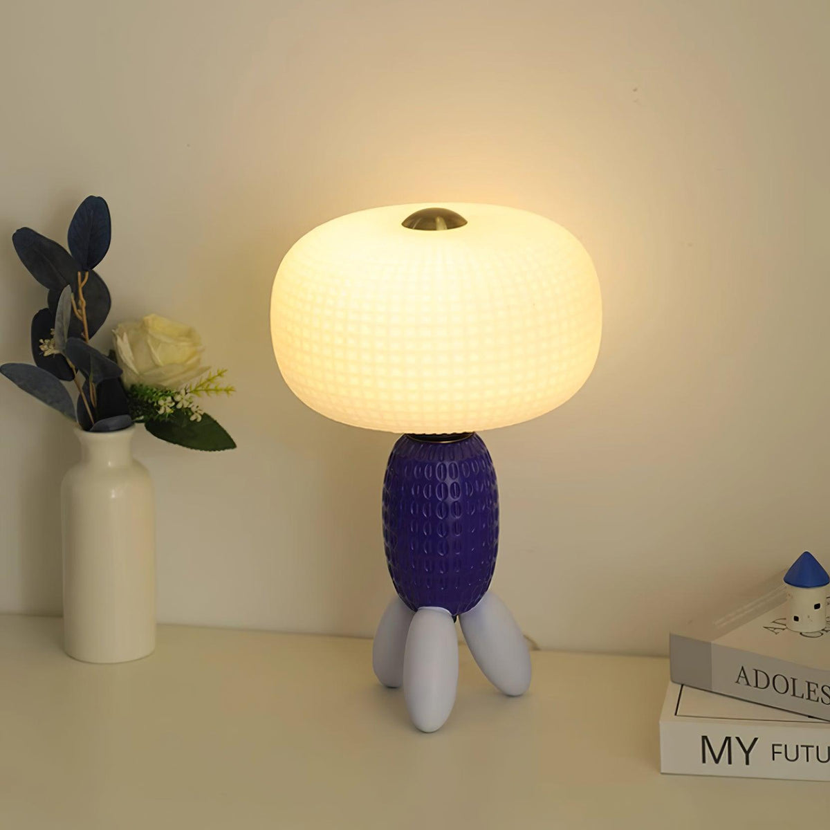 Eirarielle moderne bordlampe i glas