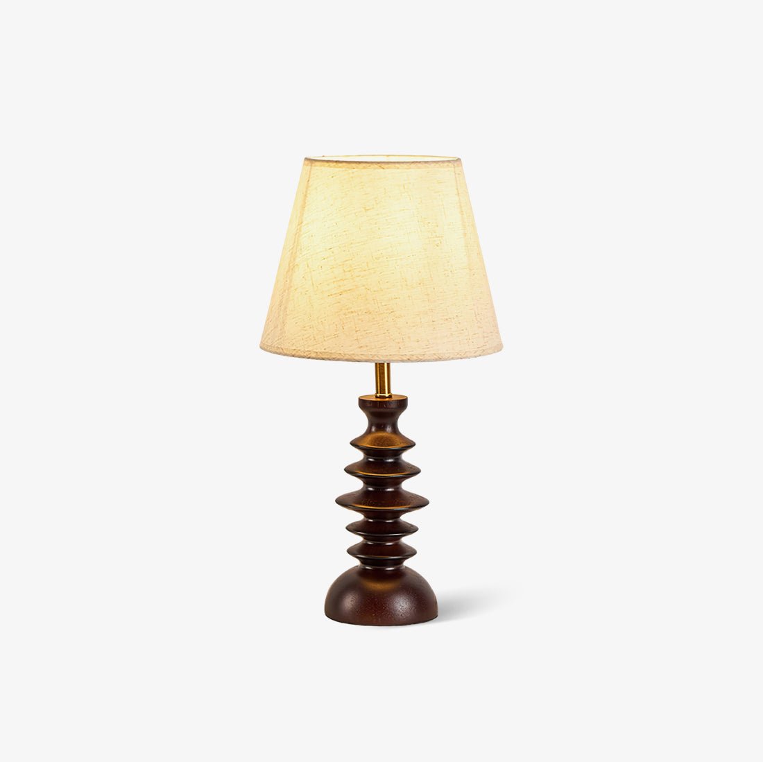 Candeeiro de mesa vintage de tecido Tivoce
