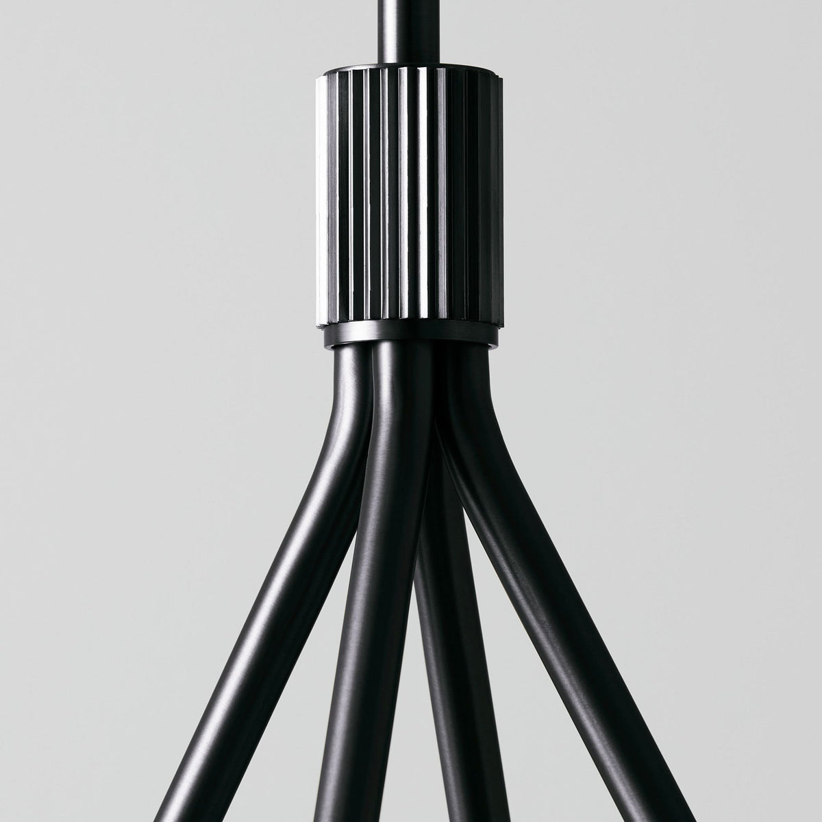 Candelabro de vaso com cúpula cónica, minimalista